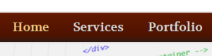 Caveena Solutions Main Navigation Bar v2.4