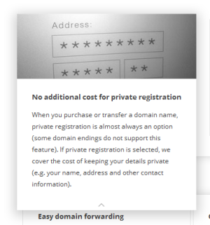 Google Domains Free Domain Privacy