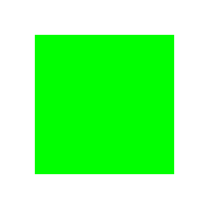 Green will be the base colour for our gradient