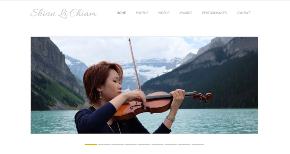 Shian Li Chiam: Homepage