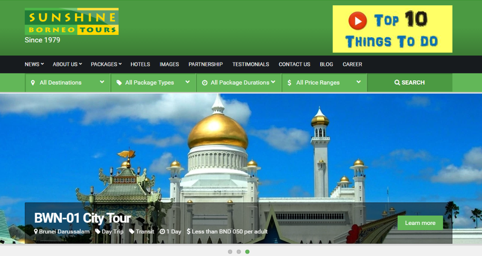 Sunshine Borneo Tours and Travel: Homepage