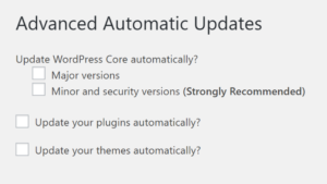 Advanced Automatic Updates