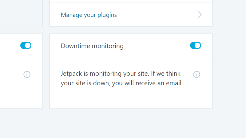 You can disable the Jetpack Downtime Monitoring module from the WordPress Administration. Sometimes…